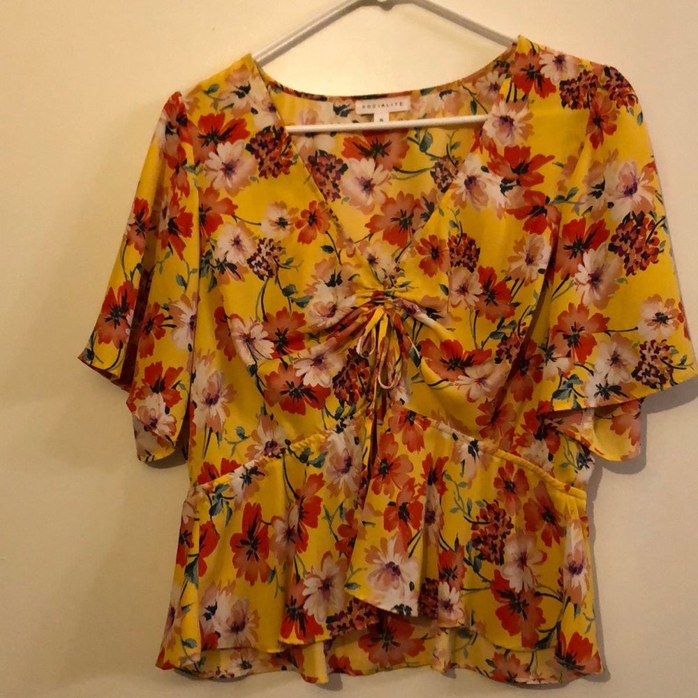 Socialite dress top